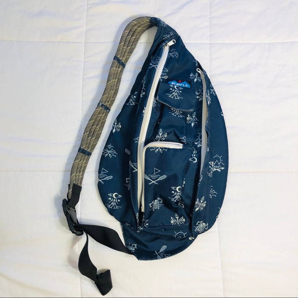Blue Camping Print Kavu